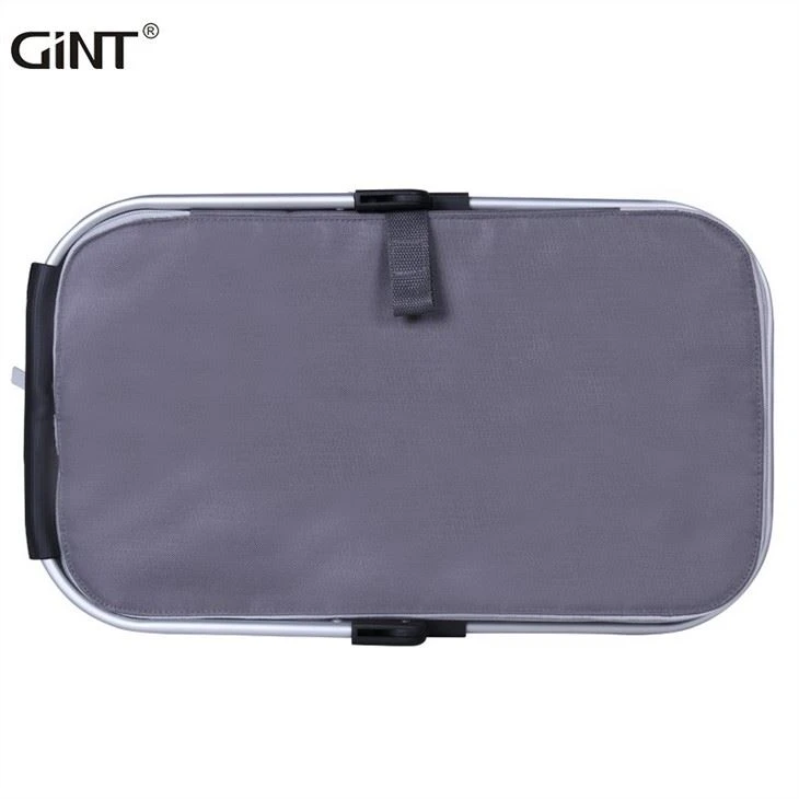 Customized Logo Printed Reusable Eco-friendly Polyester / Oxford Lunch Bag, Folding Tote Food Delivery Insulated Cooler Bag